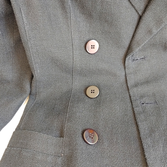 Vintage 90's Bebe Linen Blazer - Picture 2 of 9